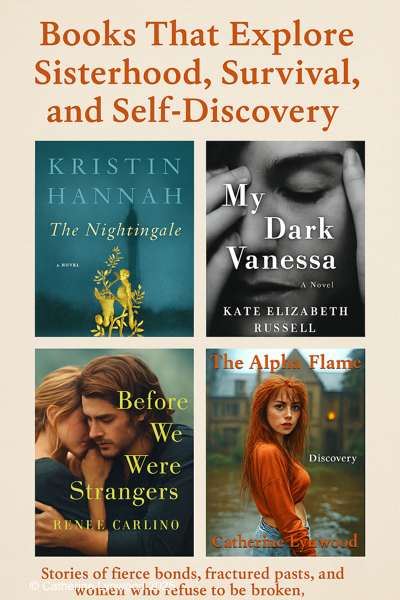 A collage of emotionally intense novels about sisterhood, trauma, and healing