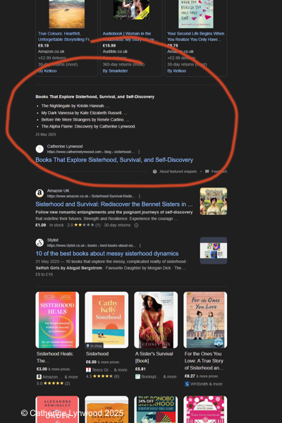 Search engine highlight of The Sisterhood Behind The Alpha Flame